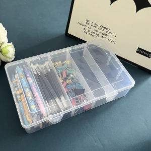 5-Compartment Adjustable Organizer with Dividers Durable Multi-Organizer for Office Supplies And Home Storage