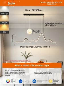 GUJIA | INS Style Modern Minimalist LED Dining Pendant Light