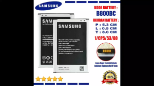 Baterai Original SAMSUNG N9000: Daya Tahan Tinggi & Baterai Note3 B800BC