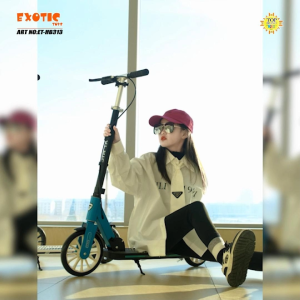 Exotic HB313 Skuter Roda Dua Tapak Besar untuk Remaja & Dewasa Berat 100Kg