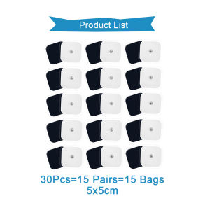 Electrode Pads Self-Adhesive Tens Acupuncture Massage Gel Replacement For Digital Pulse Muscle Stimulator Massager Sticker