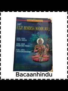 Buku Seri KGP Bendesa Manik Mas Agama Hindu Rsi Bintang Dhanu