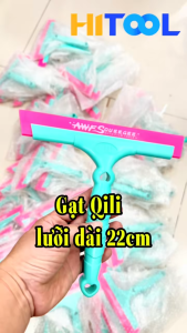Gạt cao su mềm vệ sinh kính QILI 21cm chính hãng dán Film cách nhiệt ô tô Nhà kính Hitool  GQL 186