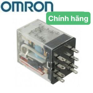 Bộ Rờ le trung gian có đèn LED chỉ thị 8 chân/14 chân  MY2N/MY4N-GS 110VAC/24VDC/220VAC chính hãng Omron