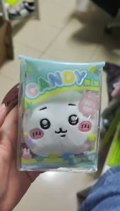 Sanrio Clear Bag Transparent  Storage Outdoor Shopping Show Pouch For Little DIY Toys Anime Mymelody Kuromi Cinnamoroll Pochacco Pom Pom Purin Dolls Mystery  Storage Pouch