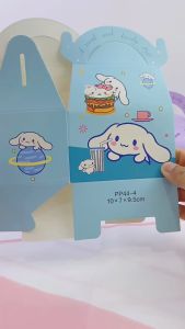 Paper Bag Motif Kartun Goodie Bag Snack Karakter Kotak Souvenir Ulang Tahun