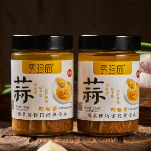 Sichuan Hotpot Handmade Garlic Sauce Eggplant Fan Shellfish Seasoning Sauce Food Museum Flavor Enhancer Household Condiment