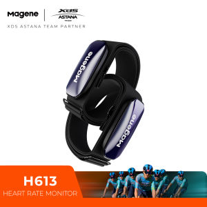 Magene h613 cảm biến máy theo dõi nhịp tim thông minh theo dõi nhịp tim hệ thống cảnh báo bluetooth ANT + Sạc từ tuổi thọ pin dài