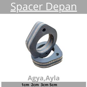 Karet peninggi Shockbreaker Depan Mitsubishi Mirage 1Set(2Pcs)Kanan Kiri