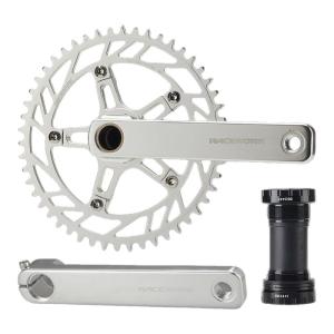 RACEWORK | Road and Foldable Bicycle Crankset Single Chainring Aluminum Direct Mount