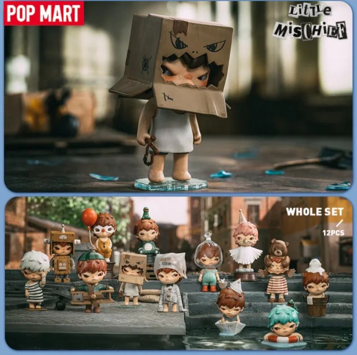 Hirono Little Mischief Figure (V2) popmart ของแท้ พร้อมส่ง แกะดู