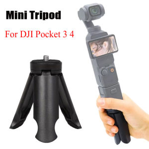 Mini Tripod Stand With 1/4 Screw For DJI Pocket 3 4 Gopro Camera Video Vlog Grip Fill Light Phone Gimbal Portable Desk Tripod