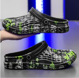 TRSOYE 2024 Summer Men Sandals Fashion Non-slip Outer Wear Thick-soled Big Size 46 47 48 49