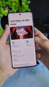 Motorola Edge 60s Quốc Tế 2 Sim 12G+256GB MỚI KHÔNG HỘP Pin 5500Mah Màn Hình P-Oled 120Hz 4500 Nits