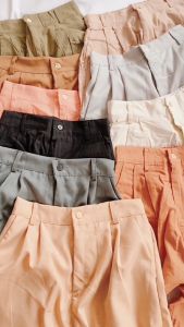 DNEMNLPH Wide-Leg Trouser Highwaist Shorts: A Must-Have for Trendy Korean Fashion