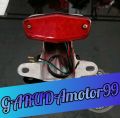 LAMPU BELAKANG STOPLAMP CB 100 BSA DIAMON LAMPU BELAKANG CB SET PANGKON V80 SUPER TEBAL DAN SEIN RETING PALU TABUNG BESI SEPASANG BERKUAL1TAS CUSTOM ALL MOTOR CB 100 CB 125. 