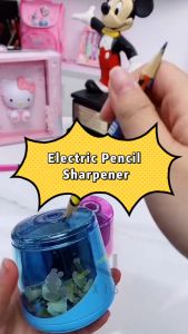 Disney Electric Pencil Sharpener Multi-Function Automatic Pencil Sharpener