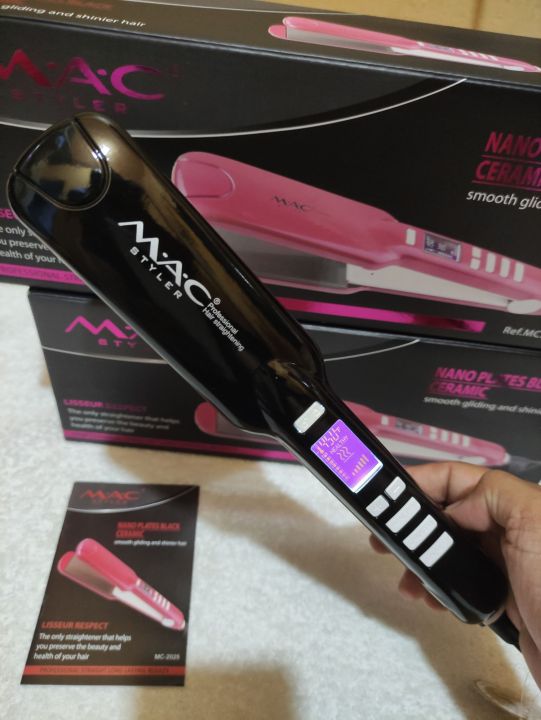 Hair Iron Mac Styler 2025 Original 450°F maximum heat Heavy Duty & High 