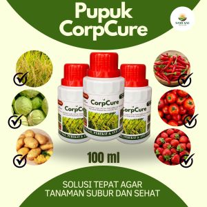 CORPCURE – Pupuk Cair Organik | Menyuburkan Tanaman Cepat | Untuk Padi Sayur & Buah