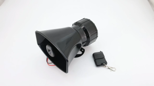 12V 100W 7-Tone Car Siren Horn Megaphone Alarm – Loudspeaker for Police Fire Emergency Warning