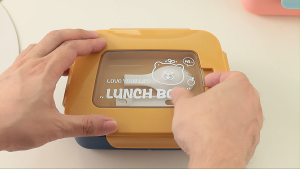 BF-C1380 Lunch Box Anak 3 Sekat Anti Tumpah Tempat Makan Kotak Bekal Bento Anak Sekolah Kotak Makan