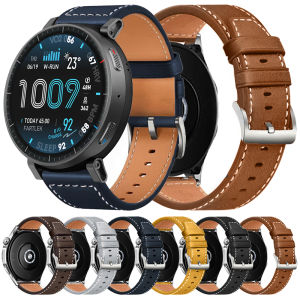 Leather 20 22mm Watch Strap For Huami Amazfit Active Max/BALANCE 2 Band Amazfit GTR 4 3 Pro/GTS 4 2mini/Active 2 Bracelet Correa