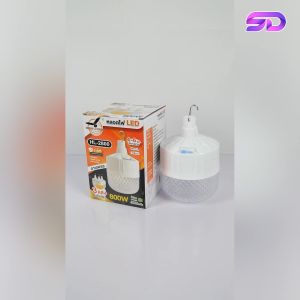 หลอดไฟตุ้ม หลอดไฟพกพา หลอดไฟ LED 500W 800W ไฟแบบพกพา ปรับแสงไฟได้ 3 สี ไฟฉุกเฉิน หลอดไฟชาร์จแบต หลอดไฟไร้สาย ไฟขายของ ไฟแคมป์ปิ้ง รุ่น HL-2500/HL-2800