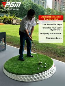 pgm | Golf 3D Strike Mat Adjustable Slope