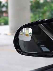 2pcs Sector Shape Car Blind Spot Mirrors Auto Parking Blind Area Auxiliary Mirror 360 Wide Angle Adjustable RearView Mirror