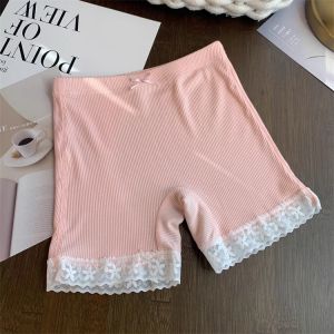 Girls Safety Pants Summer Baby Anti-Light Modal Children Underwear Thin Angle Short Pants High Waist Short Shorts Casual Style