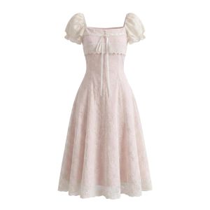 PAIBOLI | French Style Lace Dress A-Line
