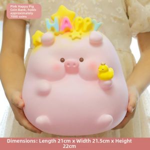 LIWAN | Cute Piggy Bank Resistant to Falling Savings Can