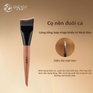 ENERGY | Cọ Trang Điểm Sợi Tự Nhiên Không Hấp Thụ Bột