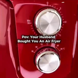 Innofood Red (4.8L) Multifunctional Air Fryer Cooker Nonstick Home Kitchen Appliances 360 Turbo Fan AF05R