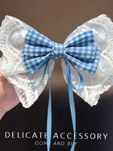 ENEN | Lace Big Bow Headwear Hair Accessories