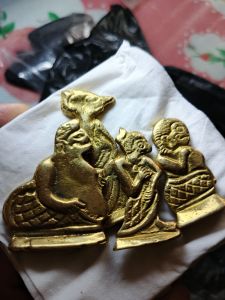 Patung Punokawan Bahan Kuningan Tebal Koleksi