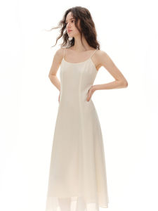 DUSHU | Loose Knit See-through Two-piece Dress