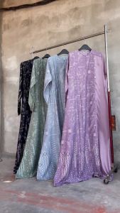 Desain Gamis Modern: Maxmara Printing Premium L XL XXL 3L 4L