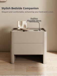 PANDIAN | Modern Minimalist Luxurious Bedside Table