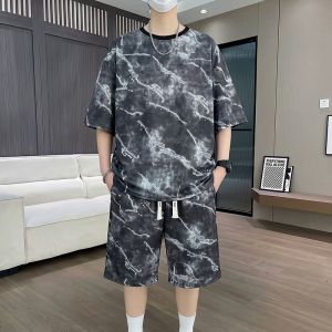 Cool and Quick-Dry Ice Silk Leisure Set