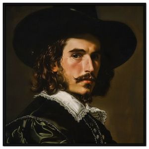 Tranh treo tường tranh dán tường chân dung quý tộc cổ điển Châu Âu chất liệu sơn dầu in canvas. CGI - 383