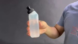 Running Water Bottle Water Bottle Hand-Held Plastic Running Water Bottle For Waist Belt Bag