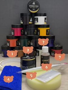 50ML Leather Color Repair Cream Shoe Sofa Seat Coats Holes Cracks Scratches Restore Tool