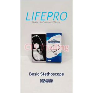 LIFEPRO Dual Head Stethoscope (For Adult) Basic Stethoscope