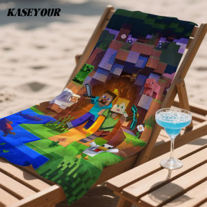 1PC Classic M-MinecraftS Quick Drying Bath Towel Microfiber beach towel light weight swimming camping yoga beach out