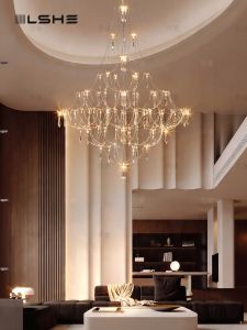 LSHE | French Villa Crystal Chandelier