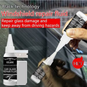 Glass Repair Liquid Car Front Windshield Crack Seam Scratch Reducer Window Mirror Fish Tank Crack Repair Glue玻璃修复液