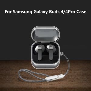 For Samsung Galaxy Buds 4 Clear Earphone Case TPU Material Is Simple and Elegant Dustproof Shockproof for Galaxy Buds 4 Pro