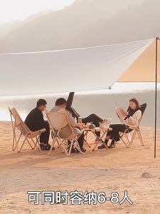 LiDi 3x3 ฟรี ขนาด 3x3ม ฟลายชีท ผ้าใบ ผ้าคลุม ผ้าใบย่อ เป็นอุปกรณ์ ครบชุด ที่สุด สำหรับกันฝน กันแดด พร้อมเสา2ต้น แถมฟรี