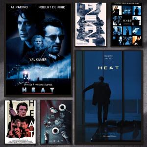 Classic Movie Heat Poster Versatile HD Waterproof Wall Art Self-Adhesive Decor For Any Space Ideal Gift